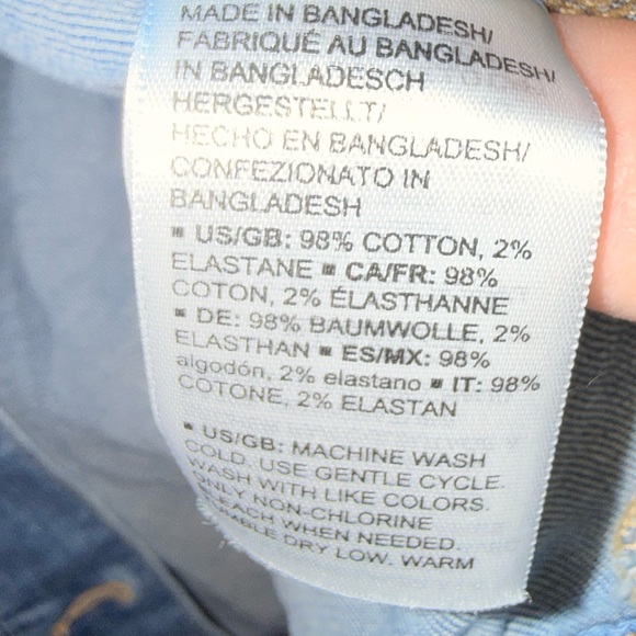 Daily Ritual Light Blue Denim Jacket - Picture 4 of 9